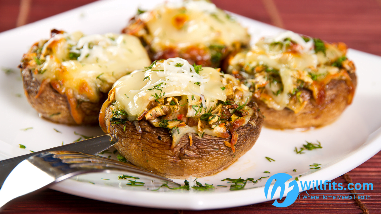 You are currently viewing Baked Stuffed Mushrooms