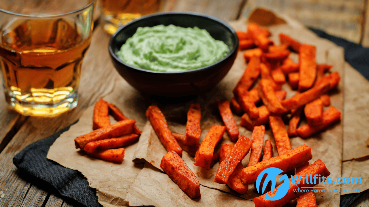 Air-Fried Carrot Fries