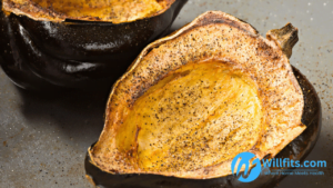 Baked Acorn Squash Slices