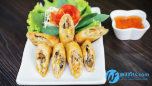 Vegan Spring Rolls with Dipping Sauce