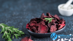 Baked Beetroot Chips