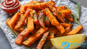 Air-Fried Sweet Potato Coins