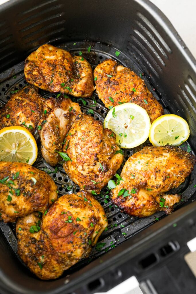 Read more about the article Air Fryer Boneless Chicken Thighs (Yogurt Marinated) By Willfits.com