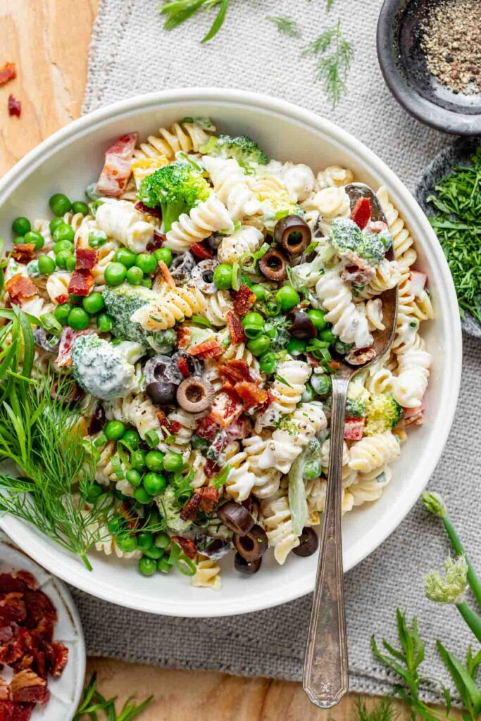 Read more about the article Creamy Healthy Pasta Salad – Healthy Seasonal Recipes By Willfits.com