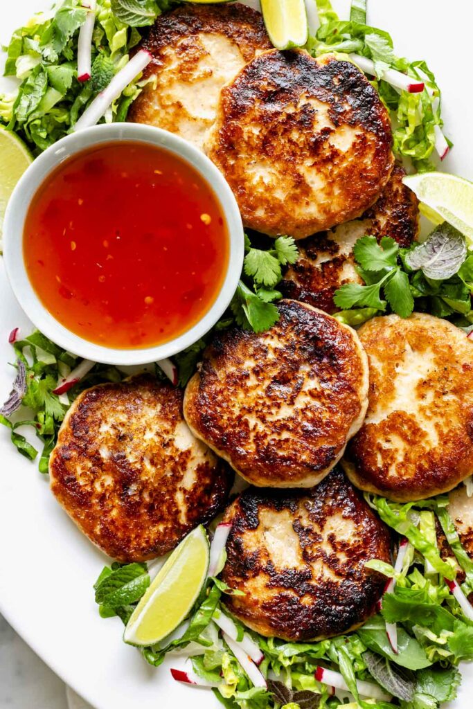 Read more about the article Thai-Style Fish Cakes with Herbal Salad By Willfits.com